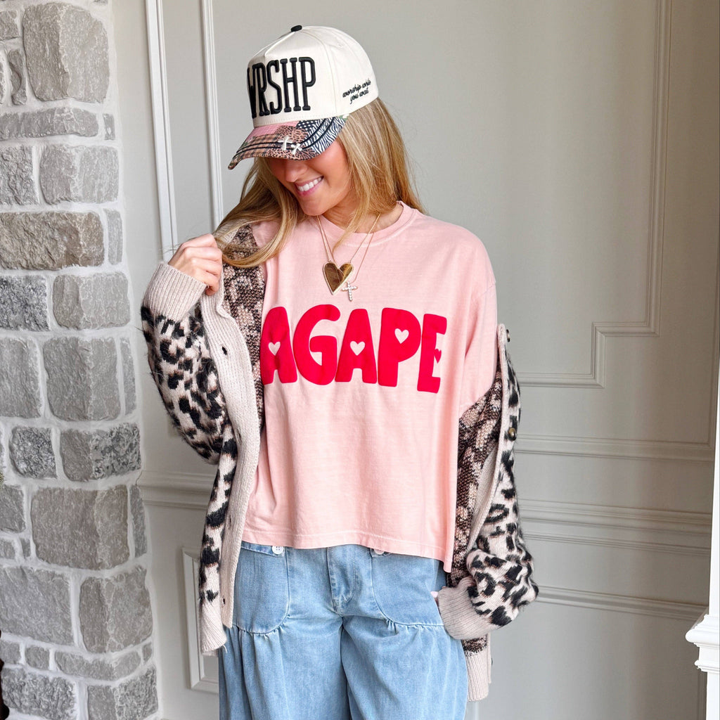 Agape Crop Tee