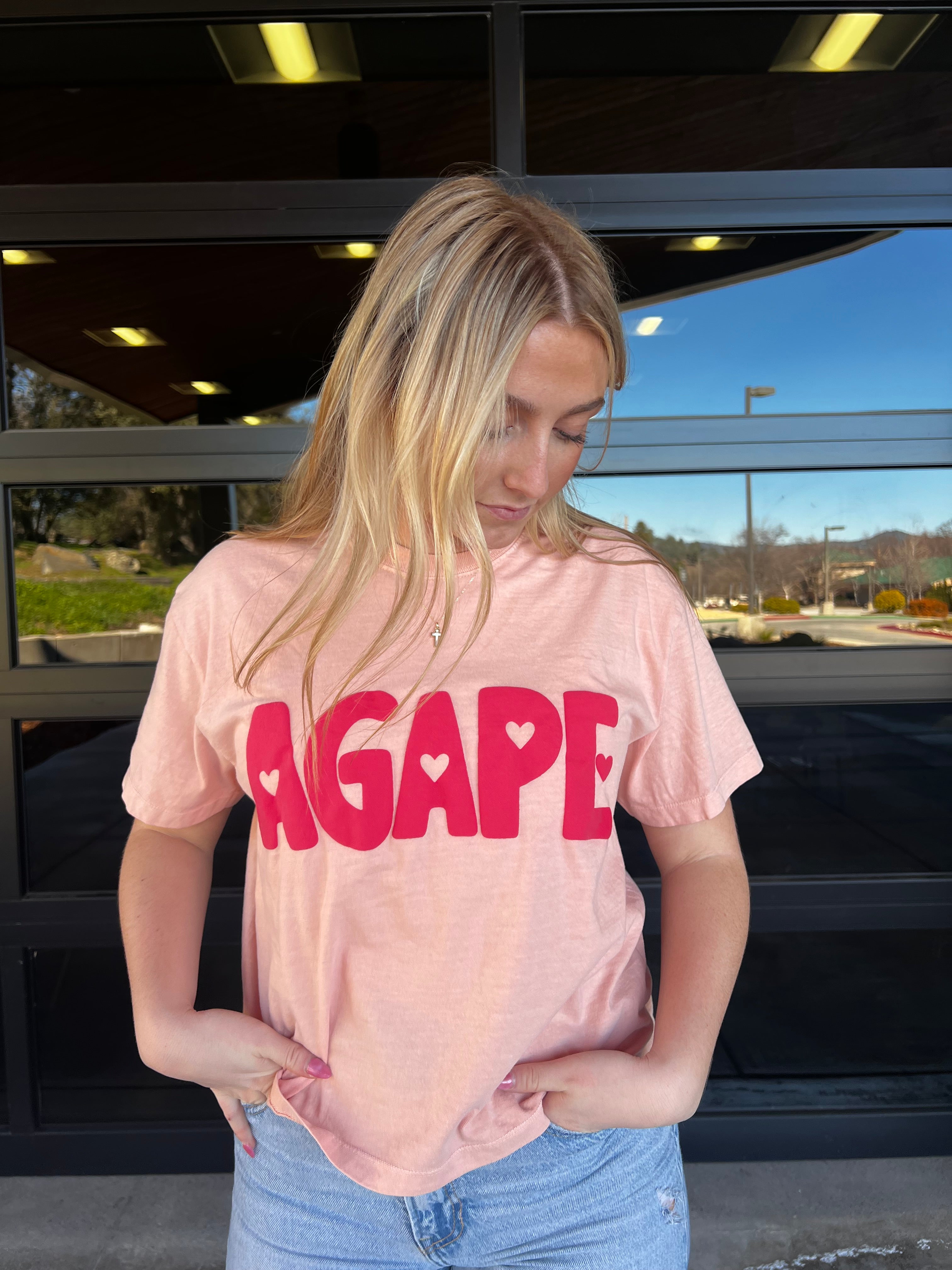 Agape Crop Tee