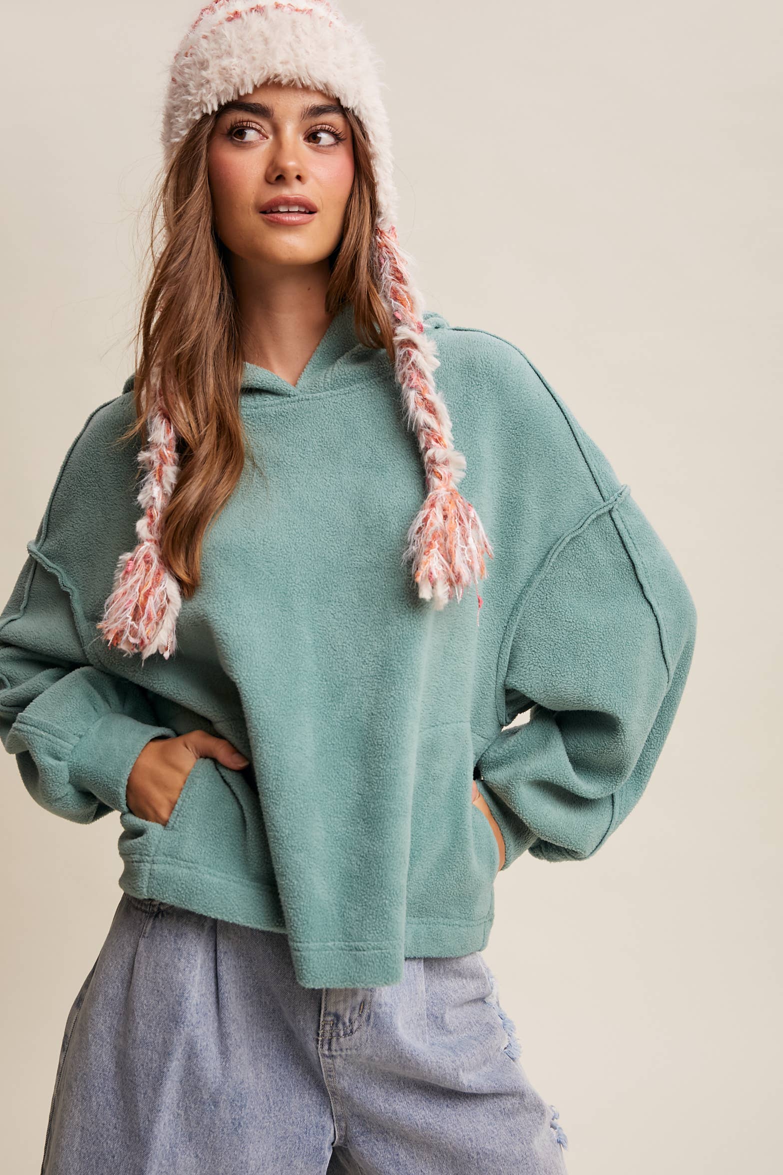 Fleece Hoodie Pullover