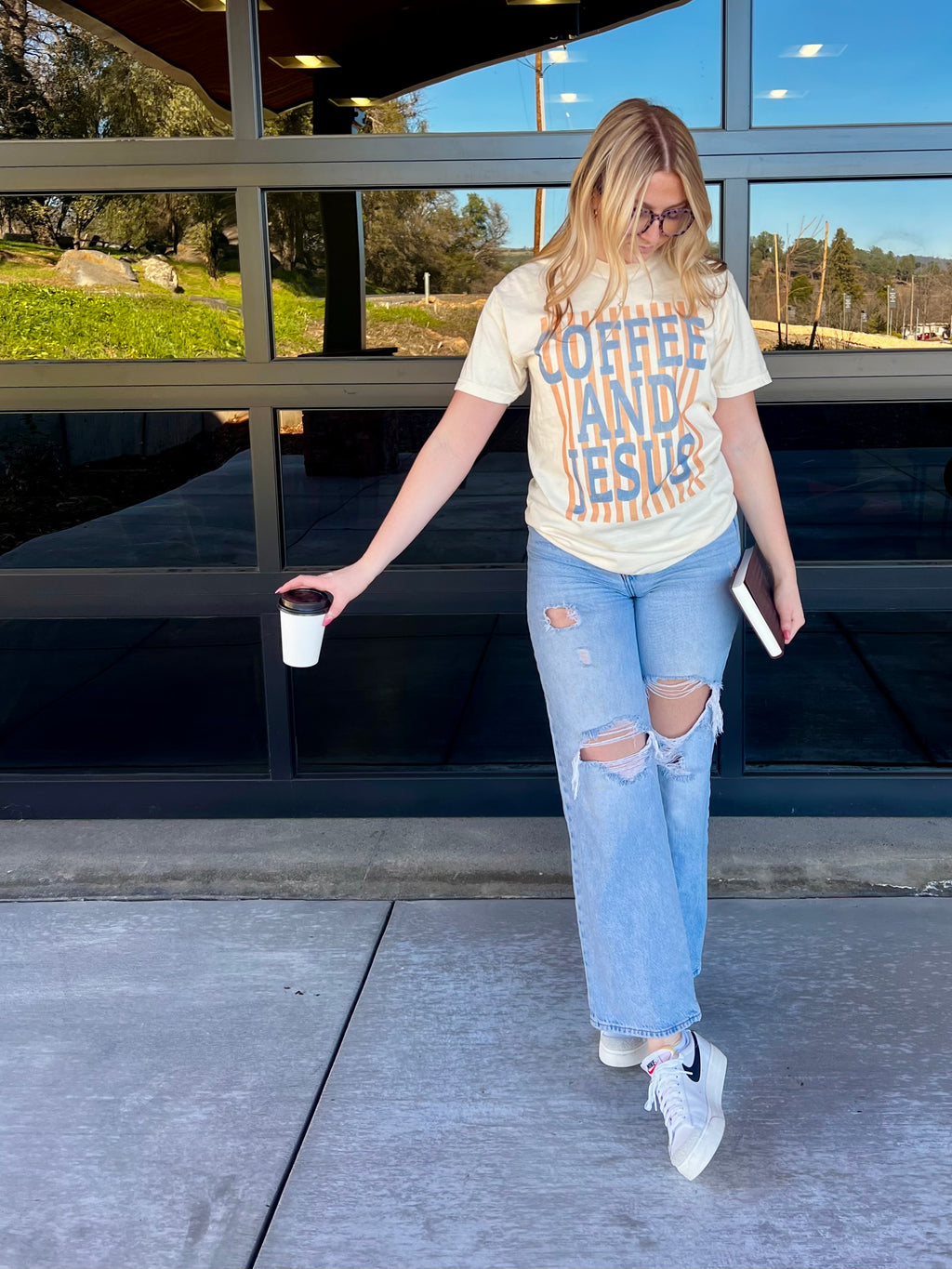 Coffee and Jesus Tee