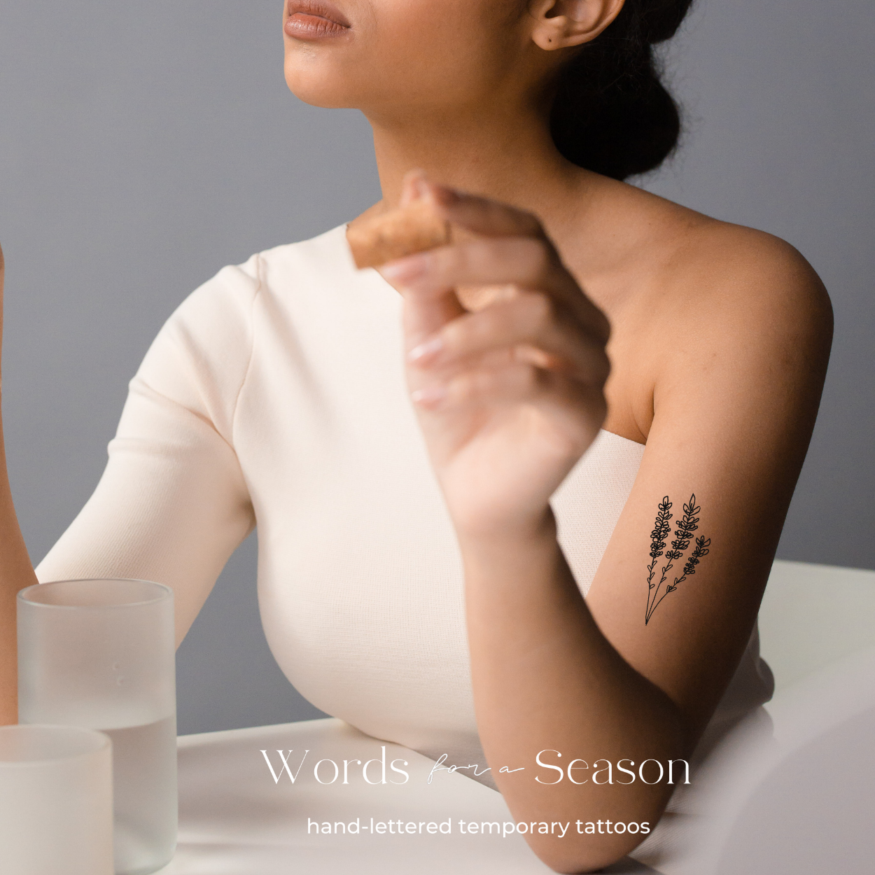 Bluebonnet Bouquet | Skin and Hat Tattoo