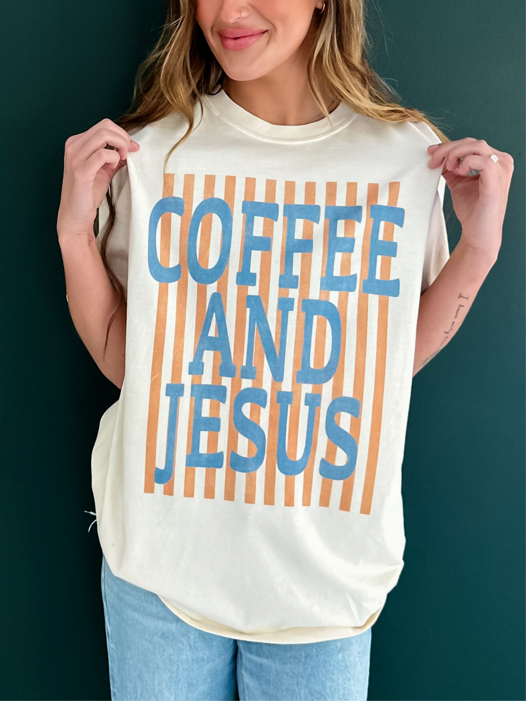 Coffee and Jesus Tee